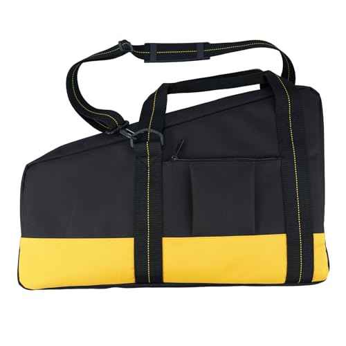 MELOTOUGH Heavy Duty Framing Nail Gun Tool Bag with Extra Storage Pockets Shoulder Strap Fits Hitachi NR83A£¨Yellow£©