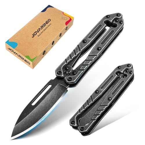 EDC Folding Pocket Knife, Box Cutter with 2.25 Inch Blade£¬EDC Gadgets for Everyday Carry, Heavy Duty Stainless Steel Utility Knife Outdoor Use, Gifts for Men
