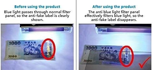 VizoBlueX 23-24 inch Anti-Blue Light Filter for Computer Monitor. Screen Protector Panel 21.5” x13.0 Blocks Blue Light for LCD TV PC Mac iMac Monitors