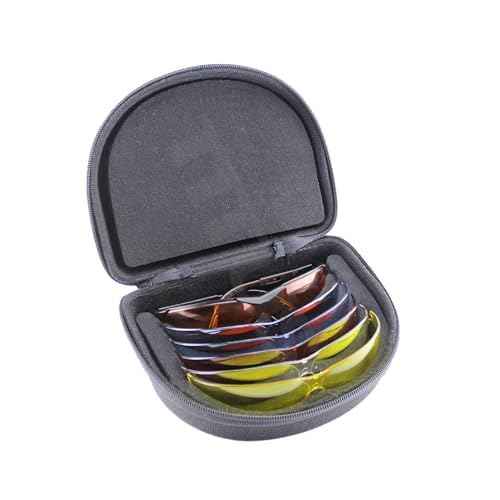 TITUS Professional Multi Lens Interchangable Range Set, Eye Protection & Vision Enhancing Safety Glasses