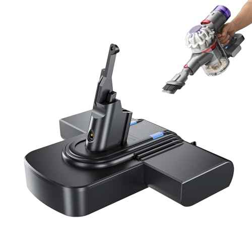 21.6V 8000mAh V8 Replacement Battery Compatible with Dyson V8 Absolute/Animal/Motorhead/Fluffy/SV10 Carbon Fiber Vacuum