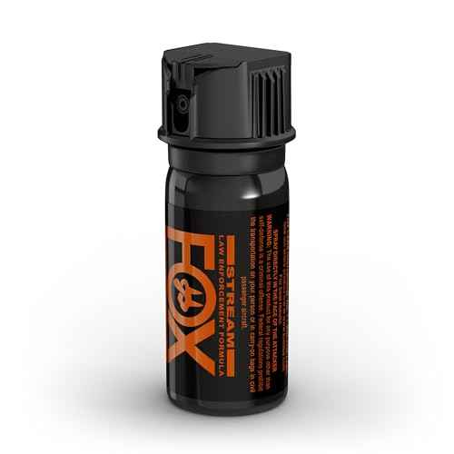 Fox Labs, One Point Four, 4 % OC Pepper Spray- Flip Top Stream (2 oz) 24FTS