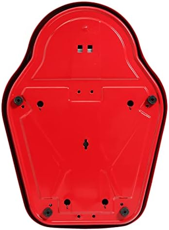 Salter Pro-Helix Professional Oversized Bathroom Scale with Black/Red Powder-Coated Steel Coated Base, Anti-Slip Bath Mat, 400 LB Capacity, Analog Scale, 18.25 x 13.0 Inch, Black/Red