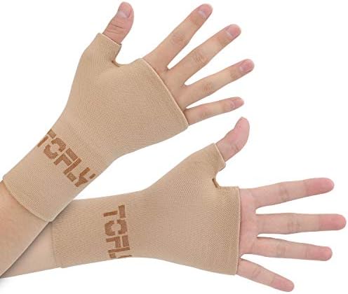 Thumb and Wrist Support for Joint Pain, Tendonitis, Sprain, Hand Instability, Compression Wrist Sleeves with Thumb Support