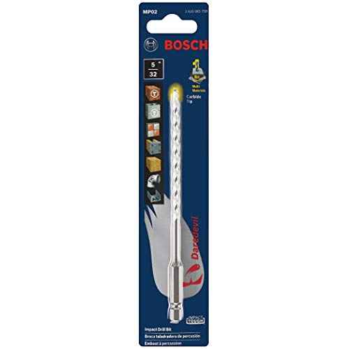 Bosch MP02 5/32 in. x 4 in. x 6 in. Daredevil Multipurpose Drill Bit