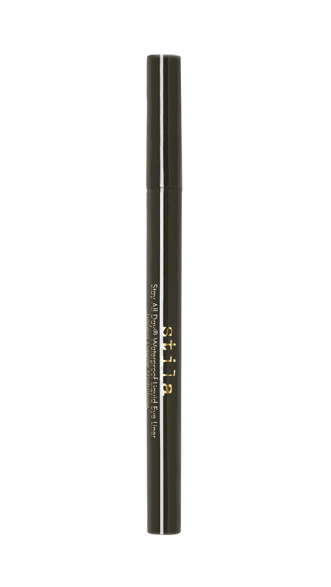 stila Waterproof Liquid Eye Liner, Stay All Day Makeup with Fine Brush Tip | Lasting Satin Finish, Smudge-Proof & Transfer-Resistant