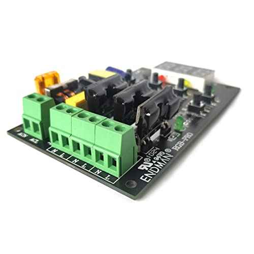 Traffic Light Controller Sequencer with 39+ Sequences, 3 Channel 80VAC-260VAC, LED Display, (Only Controller)