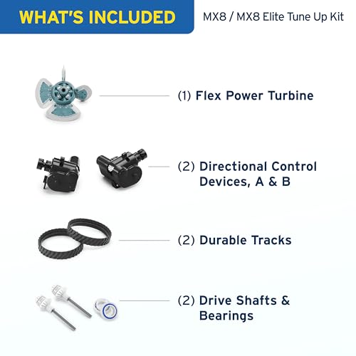 Zodiac Genuine Parts MX8 / MX8 Elite Factory Tune Up Kit R0796200, All-Inclusive Suction Cleaner Performance Tune-Up Kit MX8 and MX8 Elite