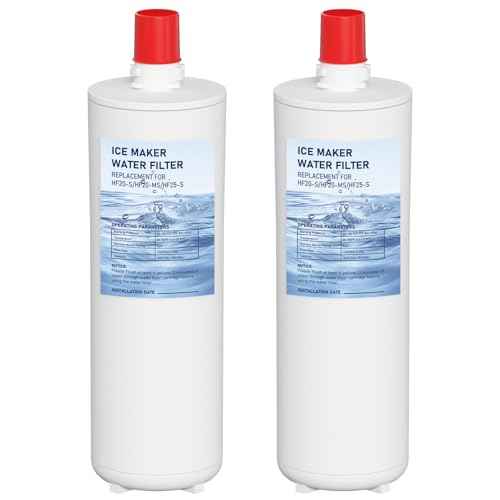 HF20-S HF20-MS HF25-S Water Filter Replacement Compatible with 3M High Flow Series Cartridge HF20-S, 5615103/HF20-MS, 5615109/HF25-S,5615203, Water Filtration System 2-Packs