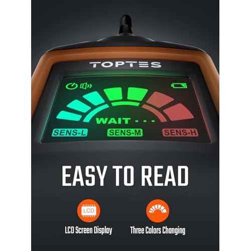 PT520A+ Rechargeable Gas Leak Detector, Natural Gas Detector with 17-inch Probe, Checking Combustible Leaks Like Propane, Methane, Butane for Home, HVAC and RV - Orange
