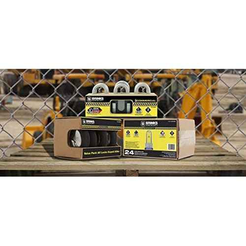 BRINKS Heavy Duty Padlock with Key - 70mm Discus Keyed Lock for Storage Shed, Garage, Storage Lockers, Sliding Doors, Tool Box, and Cabinets, 4 Pack