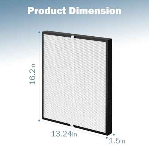 Premium Replacement Filter Compatible with AD3000 Air Puri-fier, Includes 2 High-Performance Filters