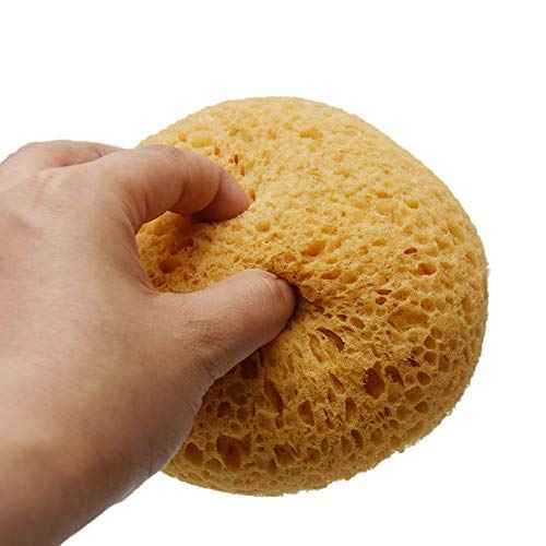 Just E Joy Texture Sponge w/Scraper, Home Decor Drywall Texture Patch Sponge for Wall Texture Repair/Drywall Repair/DIY Painting Ceiling, Washable & Reusable(Size:2 pcs)
