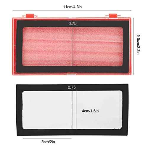 5pcs Glass Magnifying Welding Lens, 1.0/1.75/2.0/2.5/3.0 Diopter Cheater Lens for Welding Helmet, Not Easily Scratched Perfect for Magnifying Welds