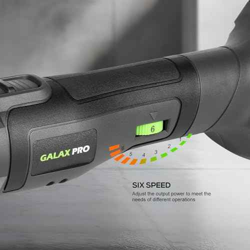 GALAX PRO Power Oscillating Tool, Cordless Oscillating Multi Tool 20V Lithium Ion with 1.3Ah Battery and Charger, 3pcs Blade and 10pcs Sanding Papers for Sanding, Grinding