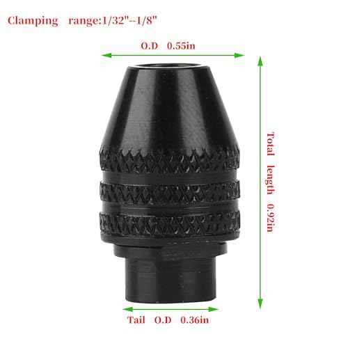3-Pack 4486 Quick Change Multipro Keyless Chuck Compatible with Dremel Rotary Tools Model 395 3000 4000 4300 8220 3000 7300