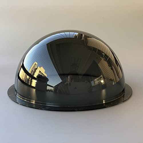 OwlCat 6.85 Inch Indoor Outdoor CCTV Replacement Smoked Color Acrylic Dome Cover Surveillance Security Camera Dome Cover Camera Housing