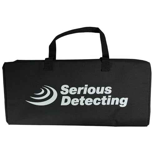 Small Universal Padded Metal Detector Bag ? Travel Bag with Shoulder Strap & Accessory Storage