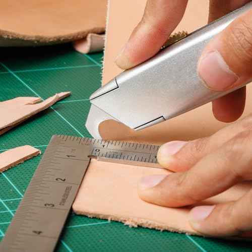 50 Pcs Utility Knife Hook Blades, SK5 Steel Utility Hook Blades Razor Blades Box Cutter Blades with Plastic Case Utility Knife Blades Replacement Blades for Carpet, Roofing, Box Cutter