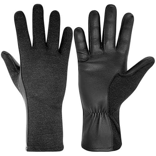 OUTDOOR NOMEX FLIGHT FLYER PILOT OPERATOR DUTY GLOVES BLACK, GREEN, TAN