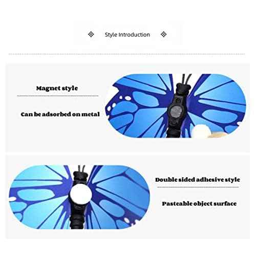 24pcs Butterfly Wall Decor,3D Butterfly Decals for Wall Sticker,Magnetic Butterflies Decor,Stickers for Kids Bedroom Party Wedding Crafts Decoration,Removable Mural Stickers Bedroom Decor