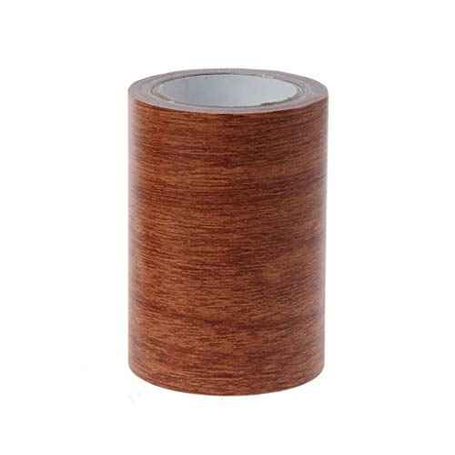 DRINK 3" X15' Realistic Woodgrain Repair Tape Patch Wood Textured Furniture Adhesive Masking Tape