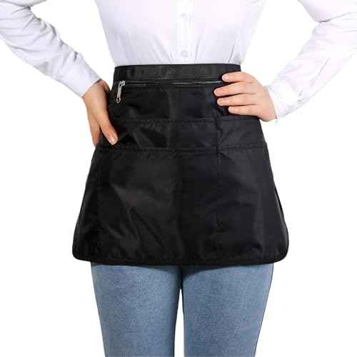 Cleaning Caddy Apron for Women with 7 Pockets, Professional Waterproof Housekeeping Work Apron