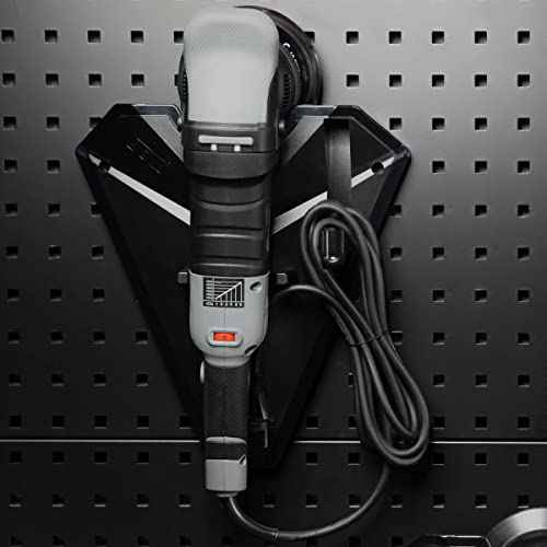 SGCB Polisher Rack Polisher Holder Organizer with Cable Winder Bracket Efficient Storage Save Space