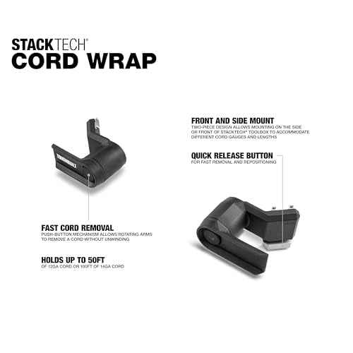 ToughBuilt StackTech Cord Wrap, StackTech Accessorie TB-B1-A-31