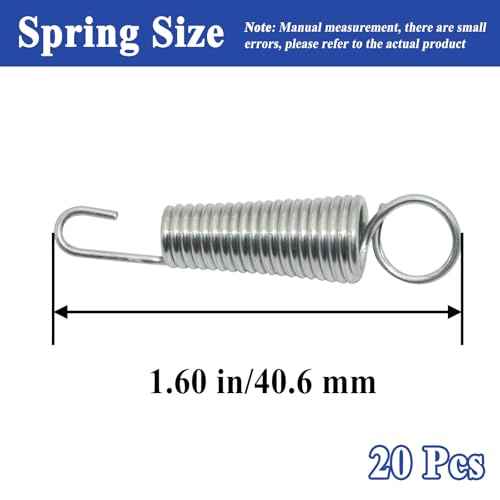 20Pcs 4008 Vise Replacement Springs for Vise Grip Clamp, 10R 10WR 10CR 10LW 11R 11SP 11HD 12LC 20R 310S