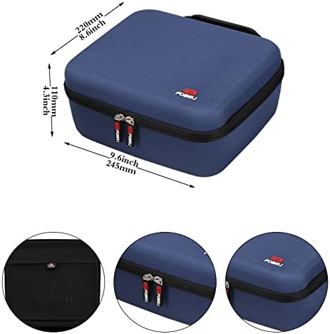FBLFOBELI Hard Storage Case Compatible with OMRON Platinum BP5450/10 Series BP7450/Gold BP5350/7 Series BP7350 Blood Pressure Monitor with Upper Arm Cuff, Case Only