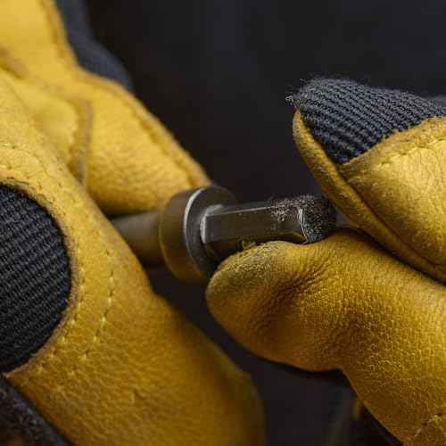 Malco MSH2XLC2 C-RHEX¢ç Building Construction Series Cleanable, Reversible Magnetic Hex Driver (1/4" & 5/16")