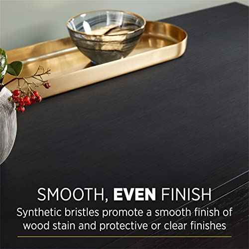 Minwax 427320008 Polycrylic Wood Stain Brush, 2¡±, White