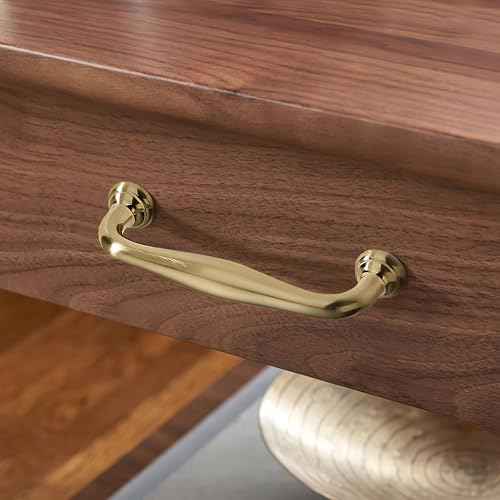 TUNNY 10 Pack Cabinet Handles-6.3"/160mm Screw Spacing Champagne Bronze Furniture Hardware Handles for Kitchen Cabinets Bedroom Dresser Wardrobe Cabinet Pulls