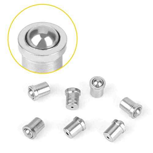 NACX Ball Plunger, Ball Detent, Spring Plunger Screw, 20Pcs (3 x 4, 10N)