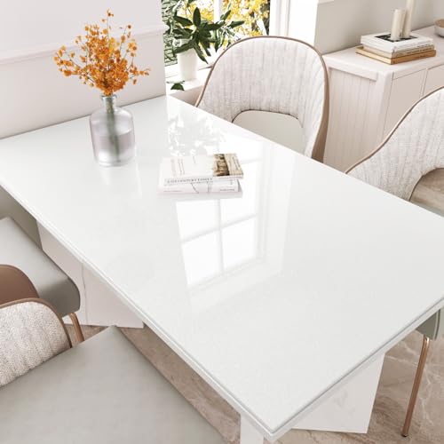 White Countertop Contact Paper Peel and Stick Wallpaper Self Adhesive Shiny Glitter Removable Wallpaper 15.7"X78.8" White Contact Paper for Cabinets Waterproof Vinyl Film Decorative