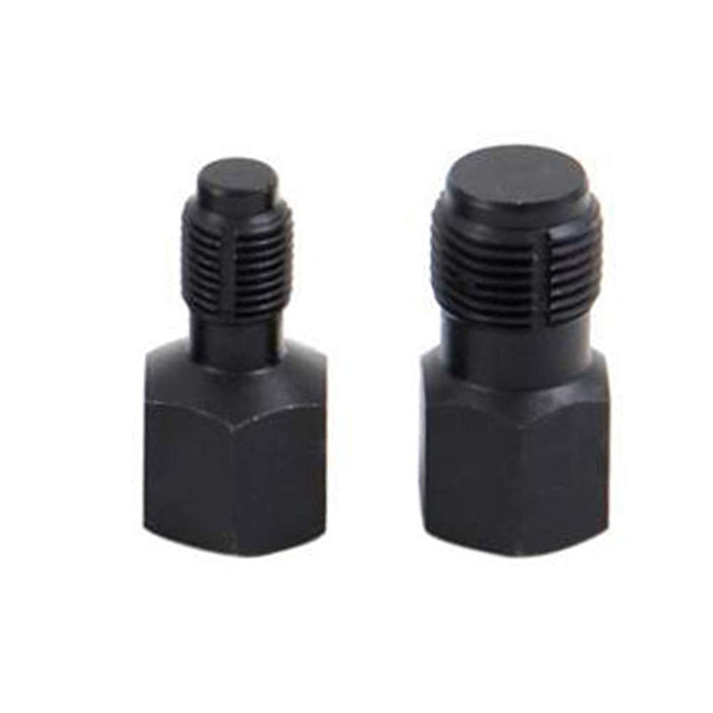 A ABIGAIL 5 PCS Automotive O2 Oxygen Sensor Socket Wrench Removal Tool and Thread Chaser Set 3/8" 1/2" Drive x 7/8" 22mm O2 Sensor Wrench Remover