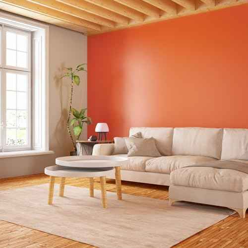 Orange Peel and Stick Wallpaper, 15.7 X 78.7 inches Renter Friendly Wallpaper, Vinyl PVC Removable Wall Paper, Self-Adhesive Wall Sticker Decoration for Counter Furniture Cabinet and Room