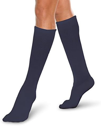 Core-Spun 20-30mmHg Moderate Graduated Compression Support Knee High Socks