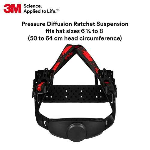 3M Hard Hat SecureFit H-807SFV-UV, Hi-Vis Orange, Vented Full Brim Style Safety Helmet with U