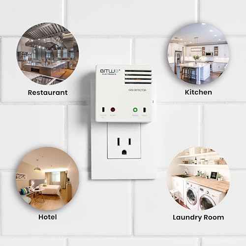 Gas Detector for Home Gas Leak Detector Propane Natural LPG LNG BITWO Model A1