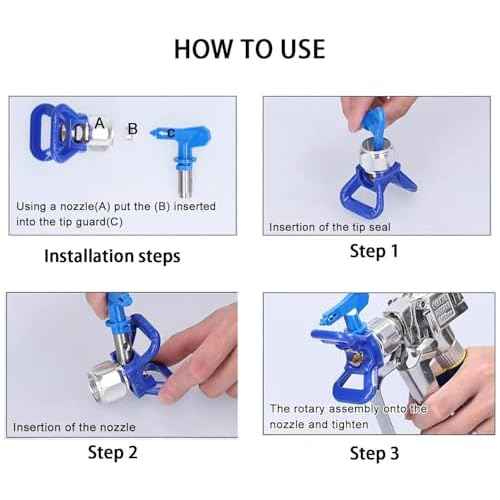 Spray Tip Nozzle 515 Airless Paint Sprayer Tips for Airless Sprayer