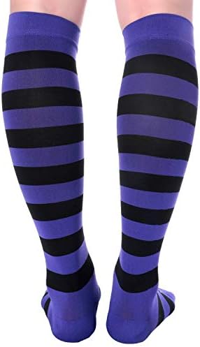 Doc Miller Compression Socks for Pregnant Women – Wide Calf, Open Toe Knee Sleeve 15-20 mmHG,Toeless Pregnancy Stockings for Varicose Veins, Footless Shin Splint Relief, 1 Pair