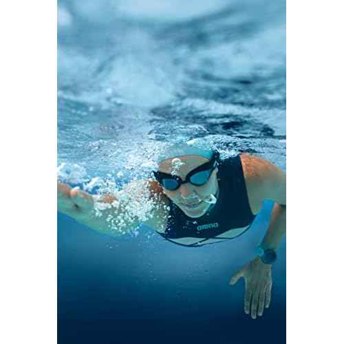 ARENA Unisex Adult Cobra Tri Swimming Goggles for Triathlon and Fitness Swipe Anti-Fog Wide Vision Mirror Lens