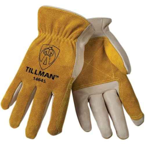 Tillman 1464 Top Grain Cowhide/Split Drivers Gloves, Small