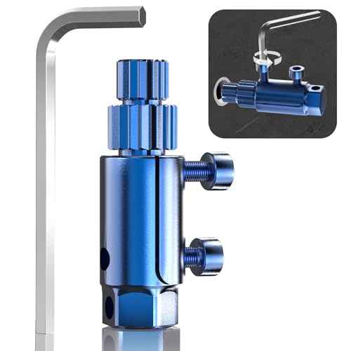 Broken Pipe Extractor Tool, Faucet & Valve Removal Set for 1/2" ?1" Pipes, Stripped Screw and Rusted Bolt Extractor Kit, Heavy-Duty Steel Construction, Blue