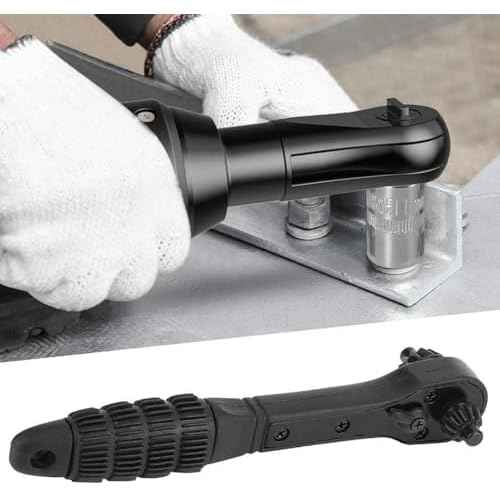 3-in-1 Drill Chuck Ratchet Wrench, Drill Press Chuck Key - Universal Replacement Tool for Electric Drills & Power Tools with Extended Arm for Added Torque (All Size)