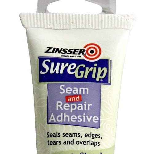 Rust-Oleum Zinsser, 2-Ounce 2861 SureGrip Seam & Repair Adhesive Tube, Color, 2 Ounce