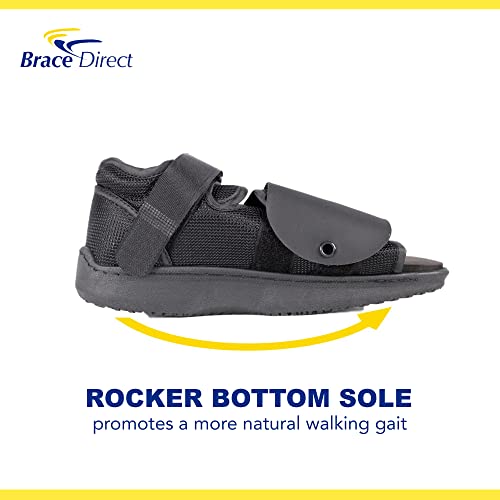 Deluxe Post Op Shoe - Adjustable Medical Support for Broken Toes, Foot Injuries, Fractures, Bunions and Surgical Recovery L3260 - Size XL (Men’s US 12.5-14 / Women’s US 13.5-15)