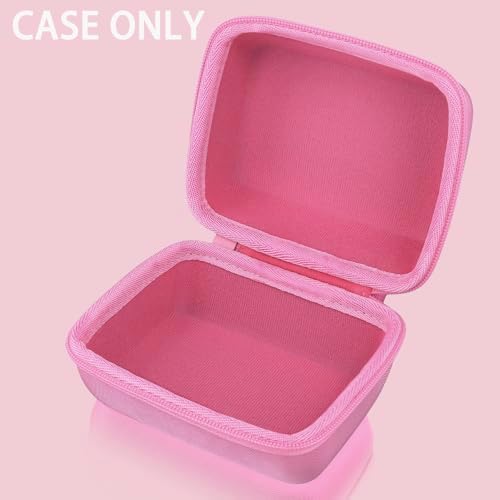 co2CREA Hard Case Replacement for OMRON Evolv Bluetooth Wireless Upper Arm Blood Pressure Monitor BP7000 HEM-7600T-BK (Pink Case)